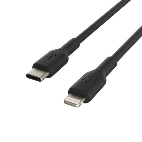 Belkin Boost Charge USB-C Cable With Lightning Connector 1M - Black ColorWaves