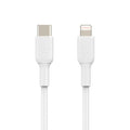 Belkin Boost Charge USB-C Cable With Lightning Connector 1M - White ColorWaves
