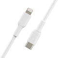 Belkin Boost Charge USB-C Cable With Lightning Connector 1M - White ColorWaves
