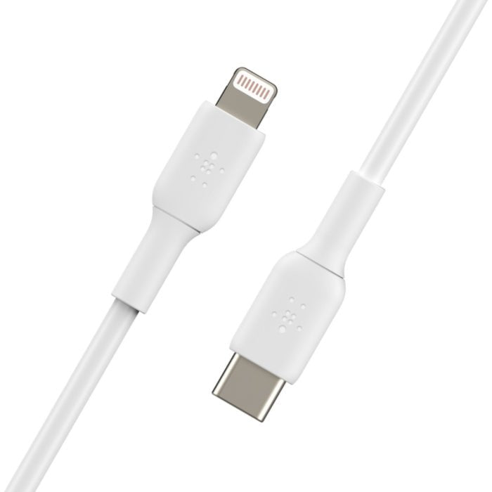 Belkin Boost Charge USB-C Cable With Lightning Connector 1M - White ColorWaves