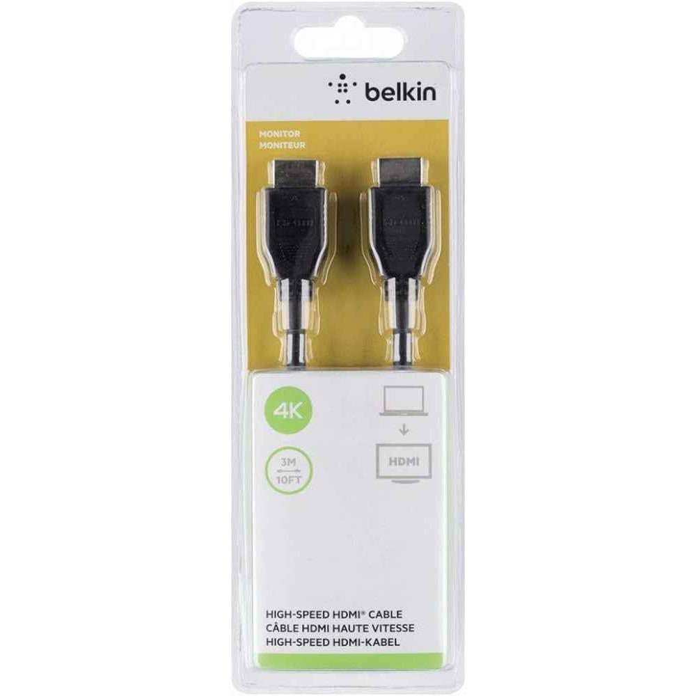 Belkin-HDMI TO HDMI Cable 3 MTR F3Y017BT3M-BLKK ColorWaves