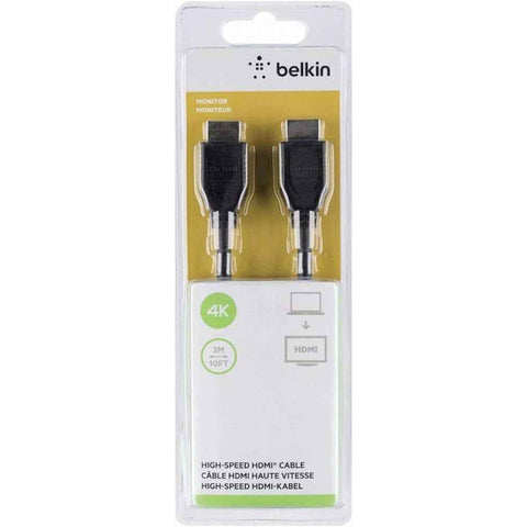 Belkin-HDMI TO HDMI Cable 3 MTR F3Y017BT3M-BLKK ColorWaves