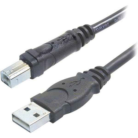 Belkin Premium Printer Cable 3Mtr - 10 Ft 4Pin USB Type B to 4Pin USB Type A - Molded ColorWaves