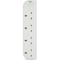 Belkin Surge Protector 4 Outlet 1 MTR- F9E400UK1M ColorWaves