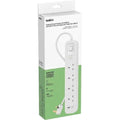 Belkin Surge Protector 4 Outlet/18W USB-A/USB-C/2Mtr- SRB001AR2M ColorWaves