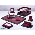 Bestar 8 Pc Wooden Desk Set Mohagony (8263Xdu) ColorWaves