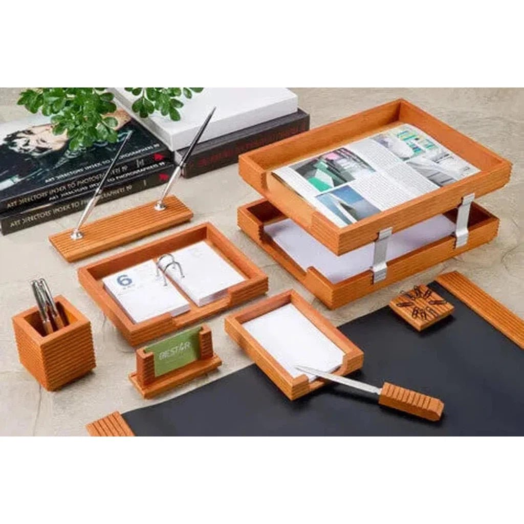 Bestar Wooden Desk Set 9 Pc (9208Ddy) ColorWaves