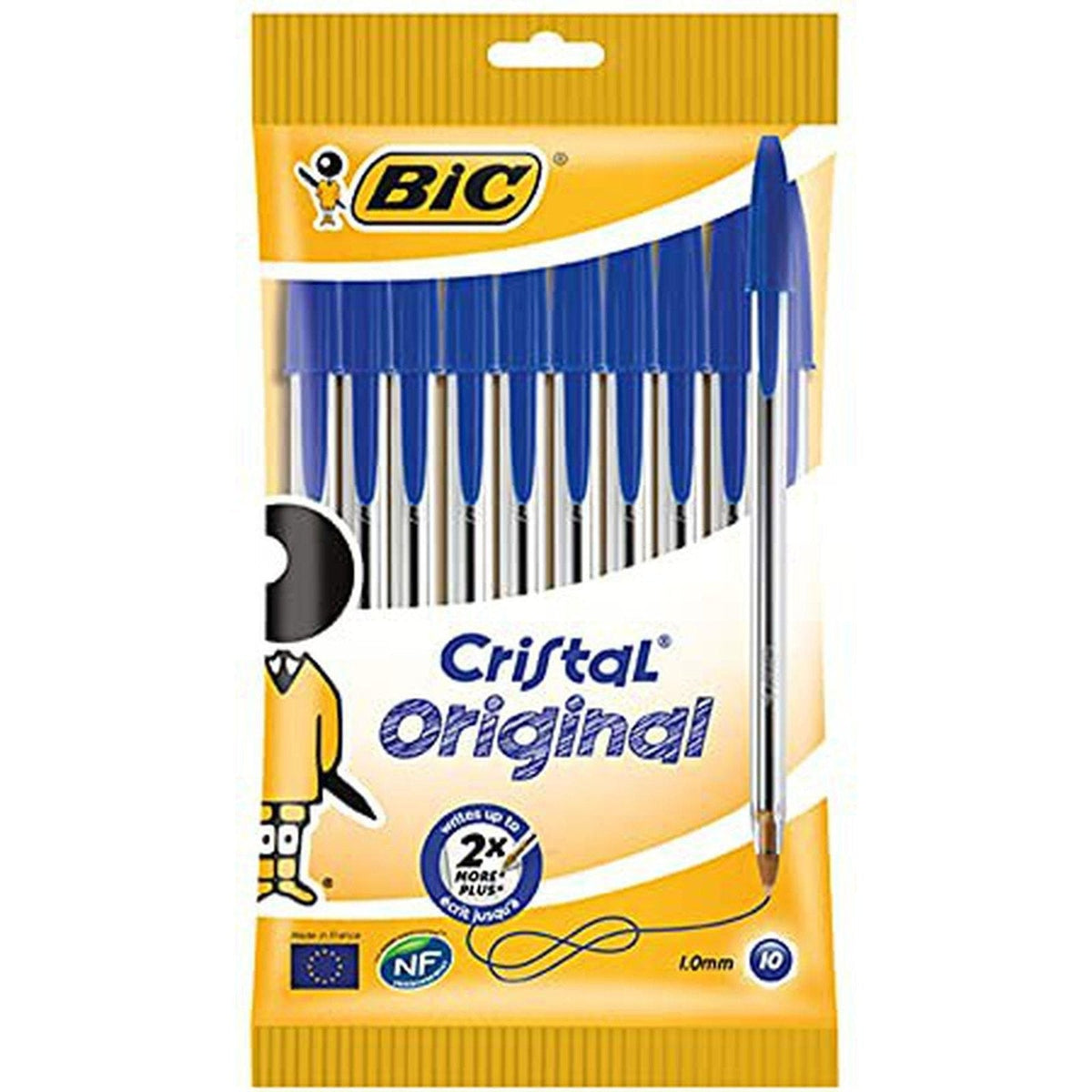 Bic Crystal Original Ballpoint Pen ColorWaves