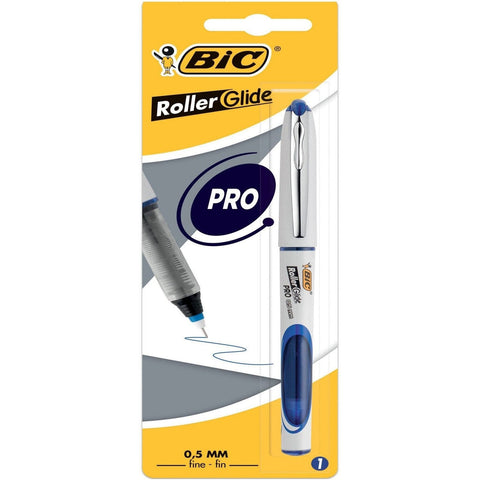 Bic Roller Pro Blue Pen ColorWaves