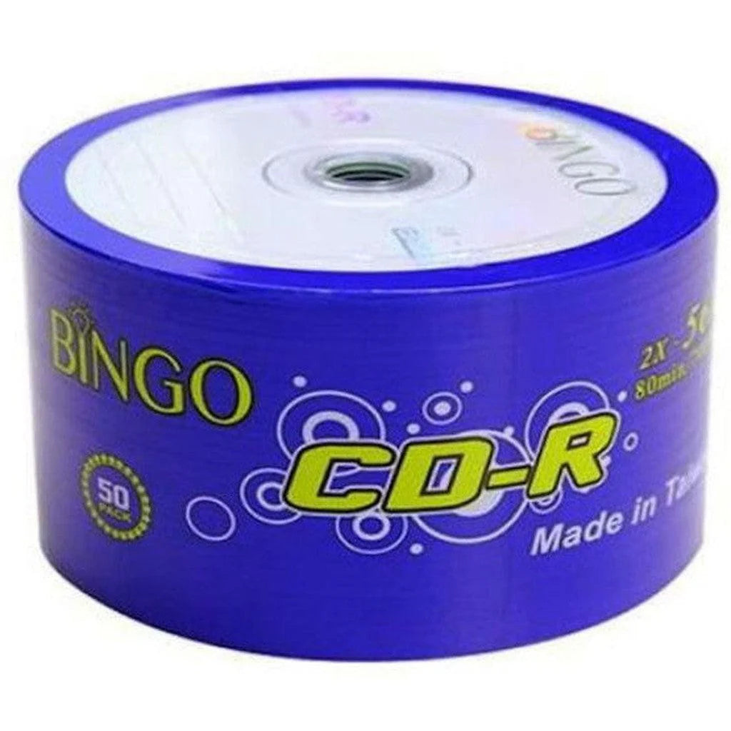 Bingo Cd-R 50 Pack (Spindle) – 80Min/700Mb Bingo