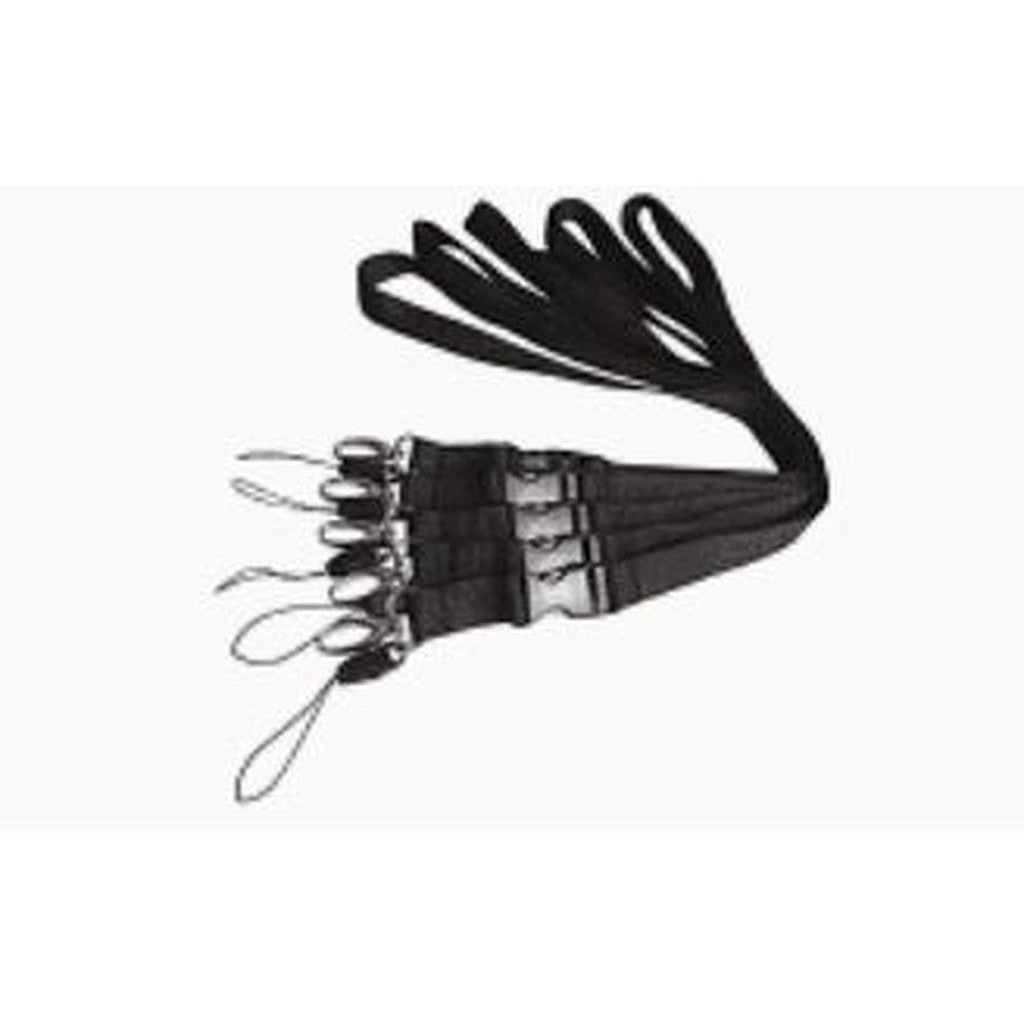 Black Color Lanyard Id Badge ColorWaves