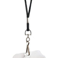 Black Lanyards Id Name Badge Holder 120Pc/Set ColorWaves