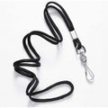Black Lanyards Id Name Badge Holder 120Pc/Set ColorWaves