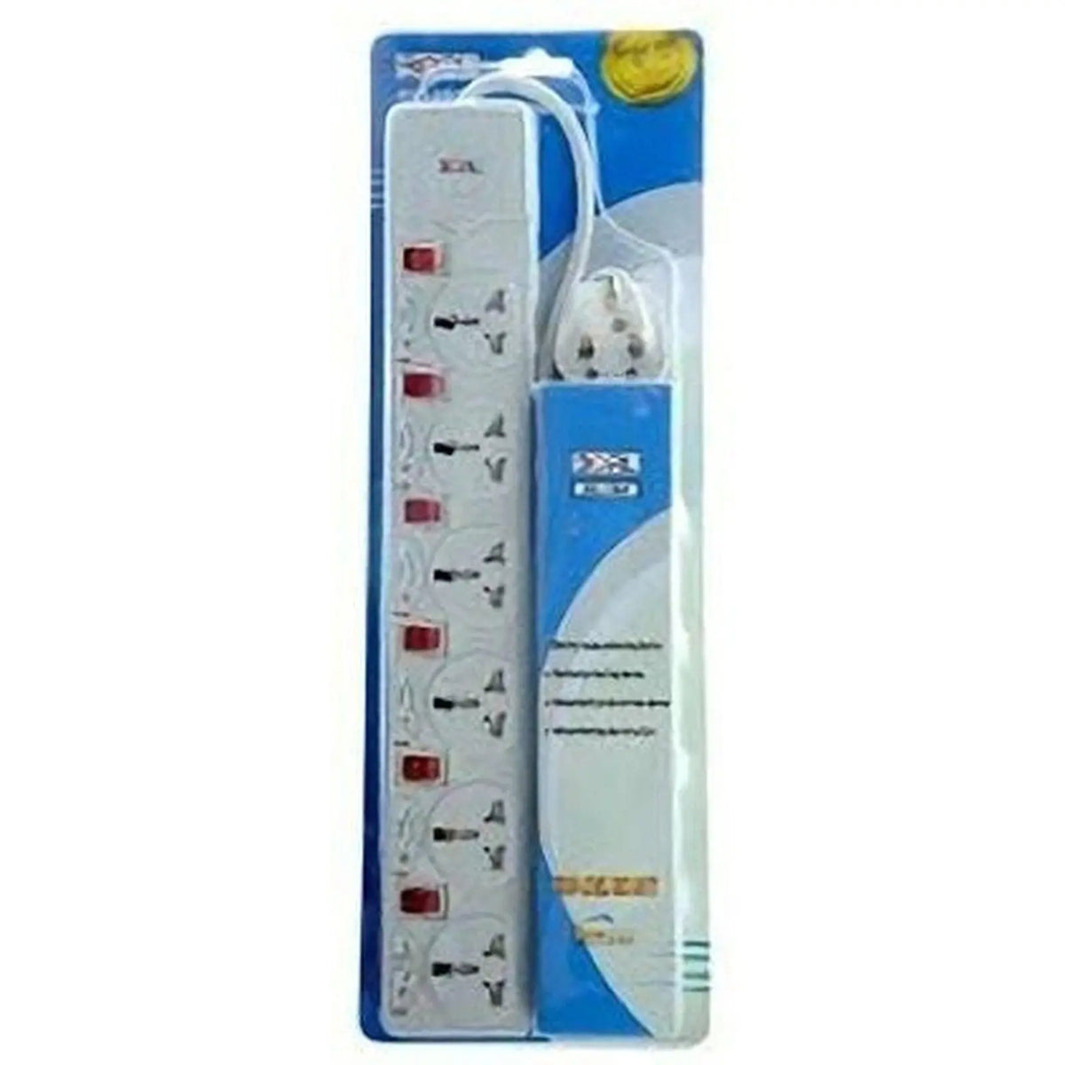 Borl 6 Way Extension Socket ColorWaves