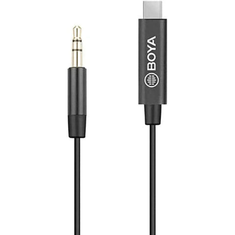 Boya 3.5Mm Male Trs To Male Type-C Adapter Cable ColorWaves