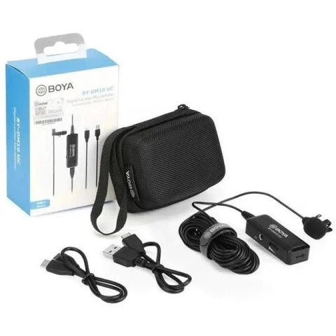 Boya Lavalier Microphone For Type-C Devices And Pc ColorWaves