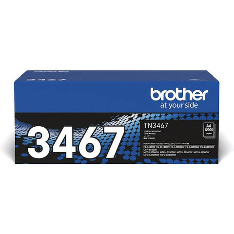 Brother Black Toner Cartridge Tn-3467 Brother