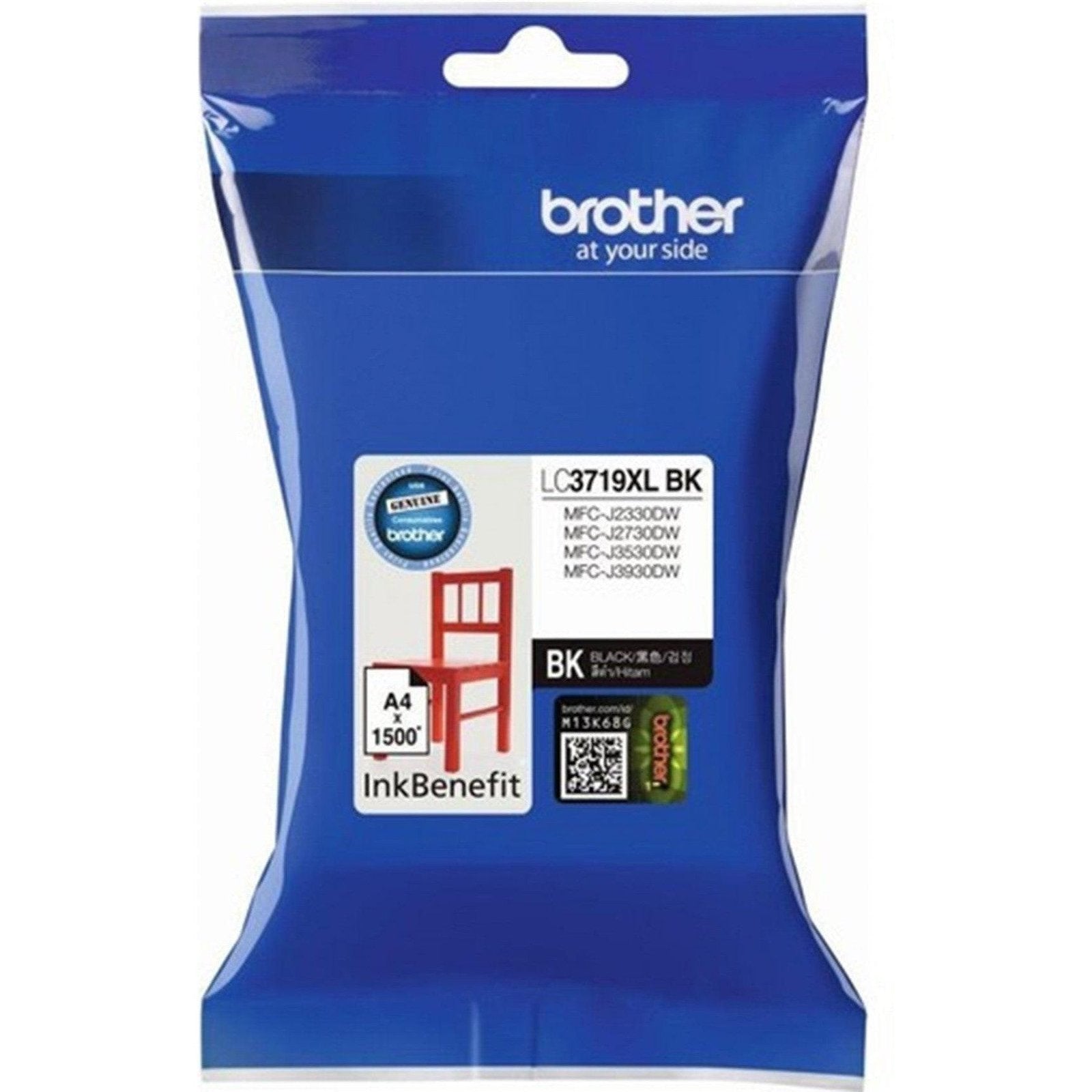 Brother Lc 3719 Xl Black Ink Cartridge Brother