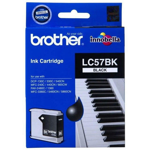 Brother Lc 57 Ink Cartridges - 500 Pages / Black Color / Ink Cartridges Brother
