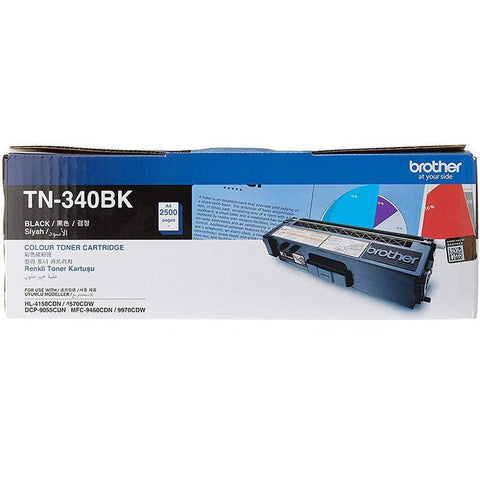 Brother Tn-340Bk Black Toner Brother