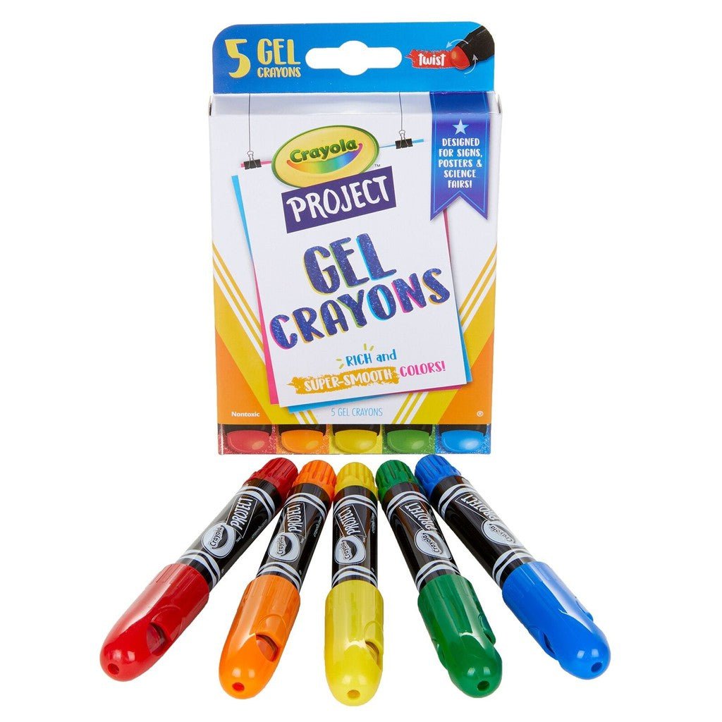 CRAYOLA PROJECT GEL CRAYONS ColorWaves