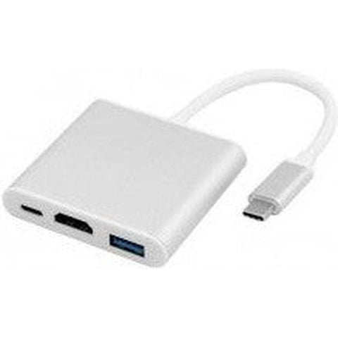 Cable Type-C To Combo (Hdmi, Usb 3.0, Type-C) ColorWaves