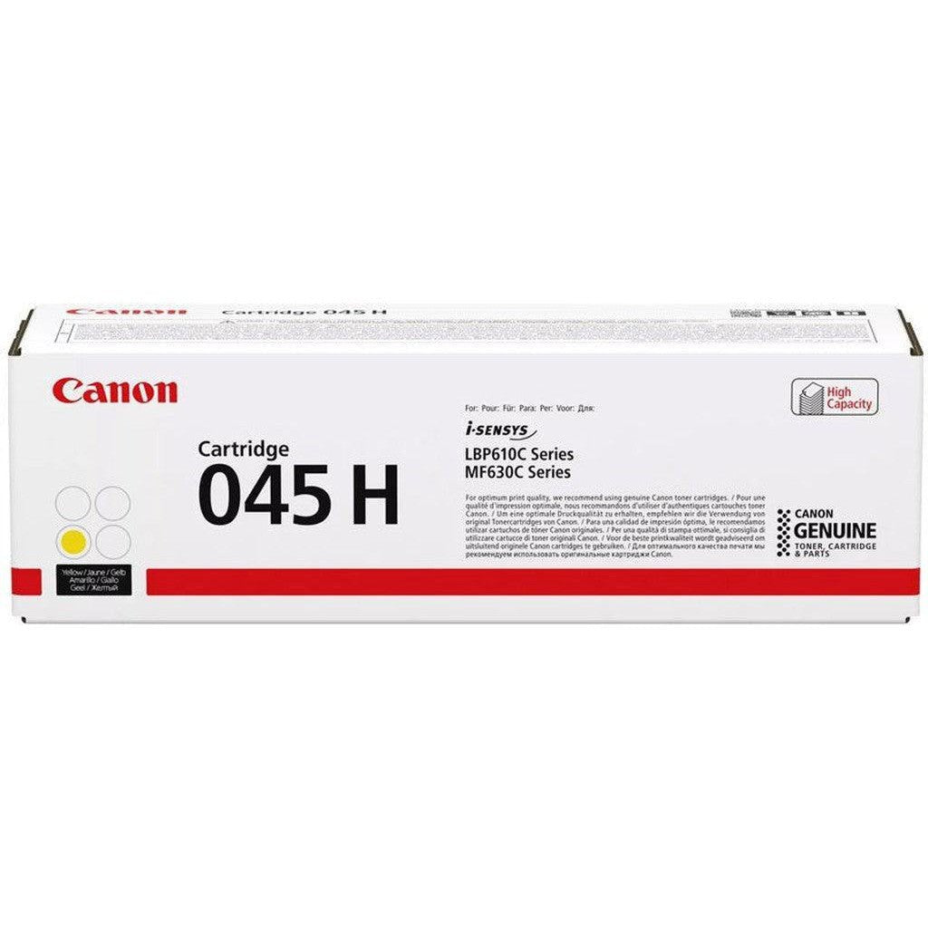 Canon 045H High Yield Yellow (1246C002) Toner Cartridge Canon