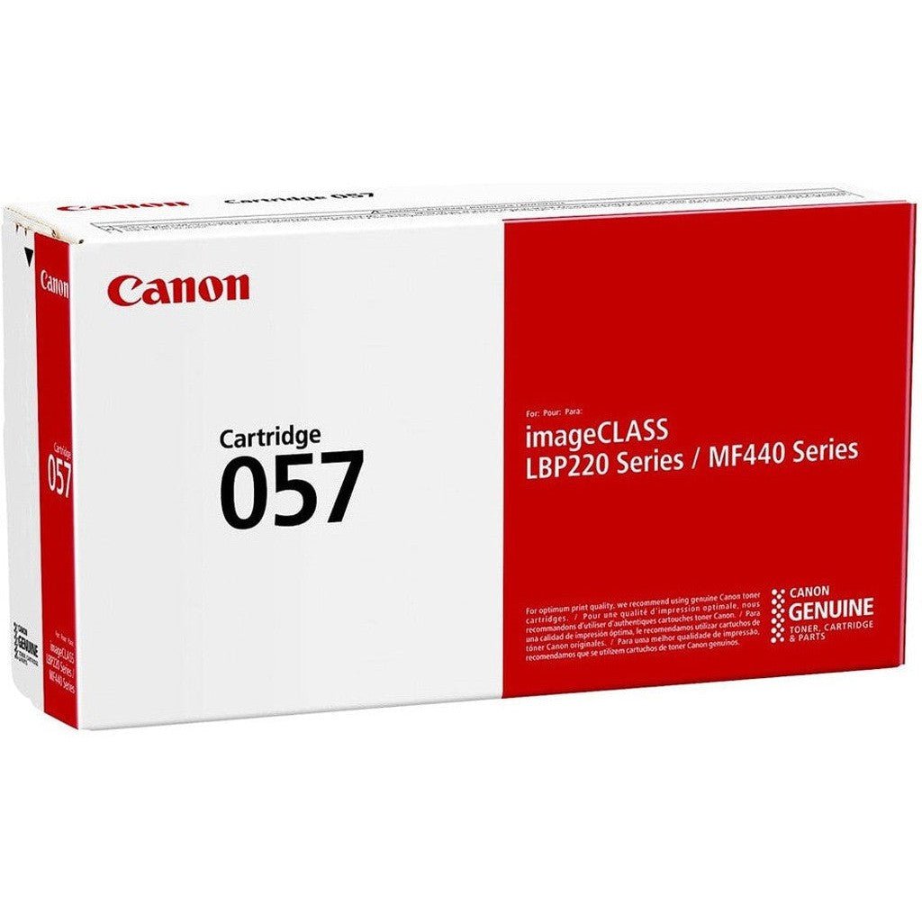 Canon 057 Black Toner Cartridge – Toner Cartridge (365910) [057B] Canon