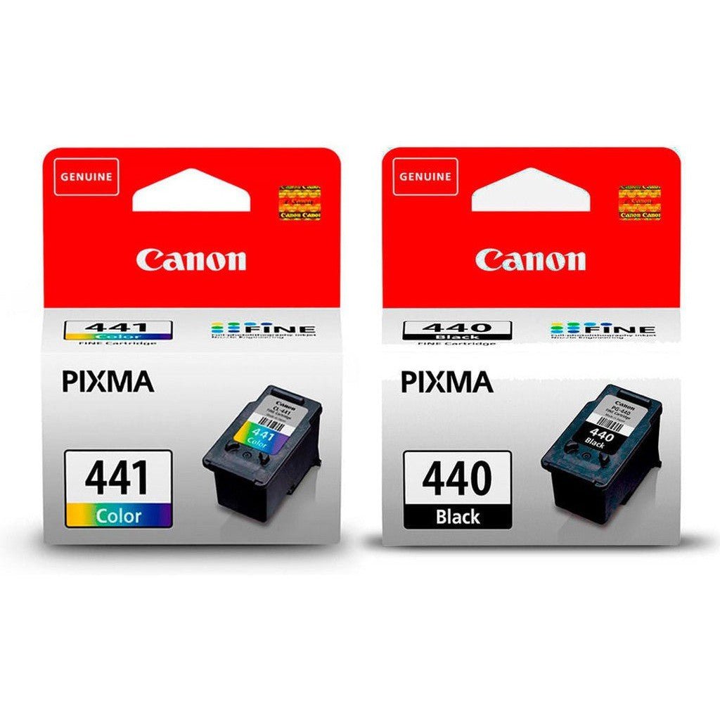 Canon 440 Black 441 Tricolor Ink Cartridges Combo Canon