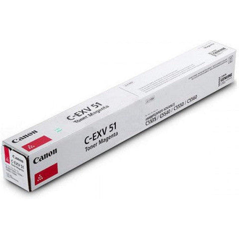 Canon C-EXV 51 Magenta Toner Cartridge (0483C002) Canon