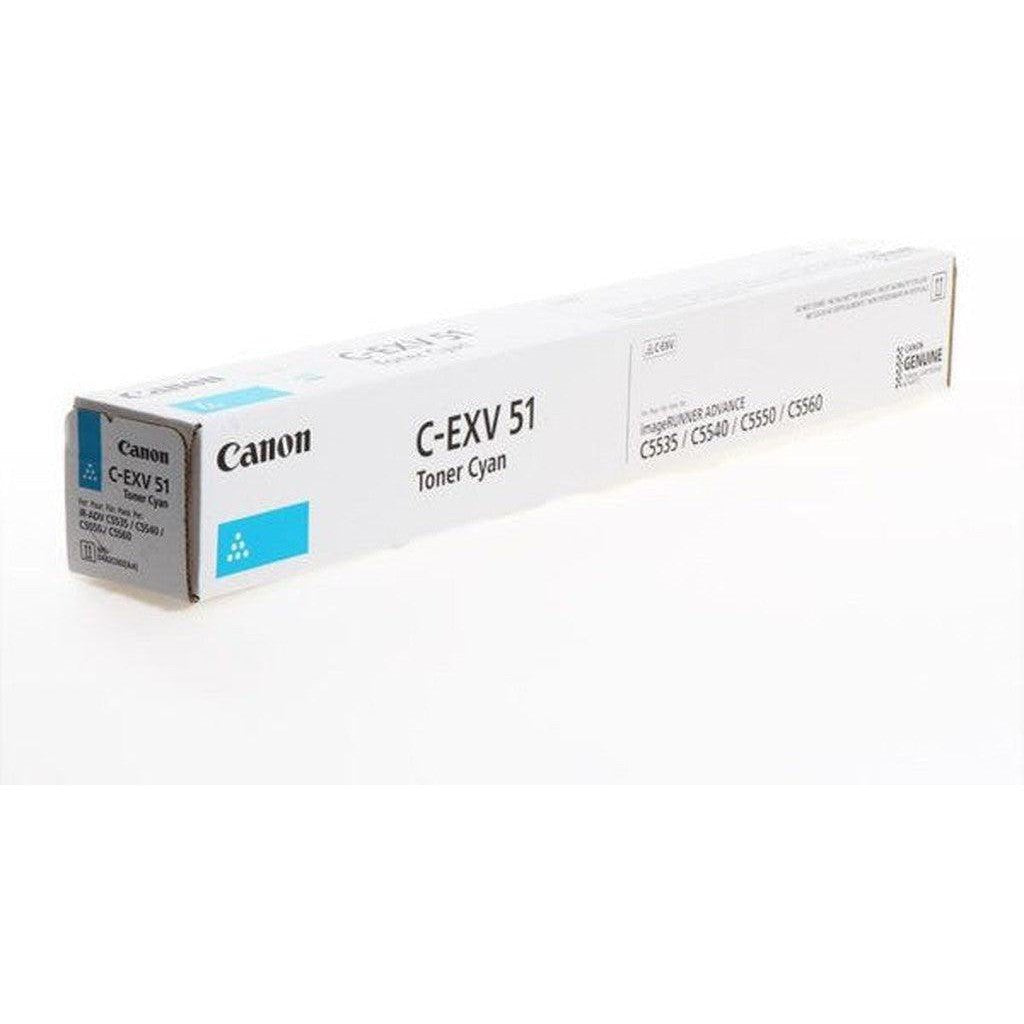 Canon C-EXV 51 Cyan Toner Cartridge (0482C002) Canon