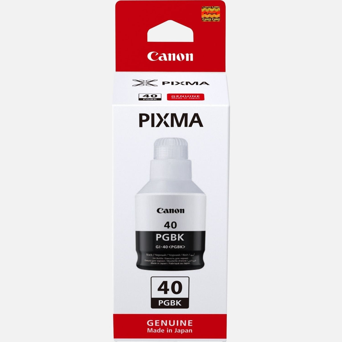 Canon Gi-40 PGBK Black High Yield Ink Bottle (3385C001) Canon