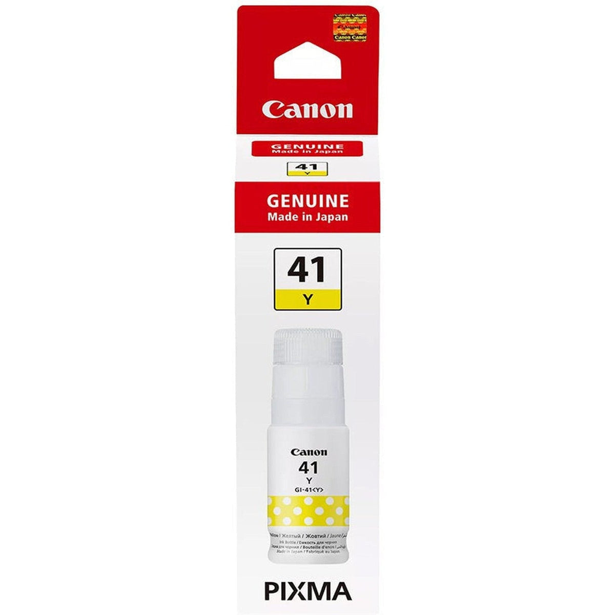 Canon Gi 41Y Yellow Ink Bottle (4545C001) Canon