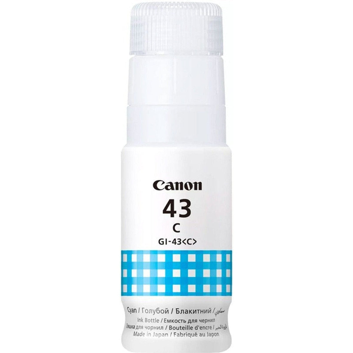 Canon Gi-43 Ink Bottle – 3.8K Pages/ Cyan Color/ Ink Bottle Canon