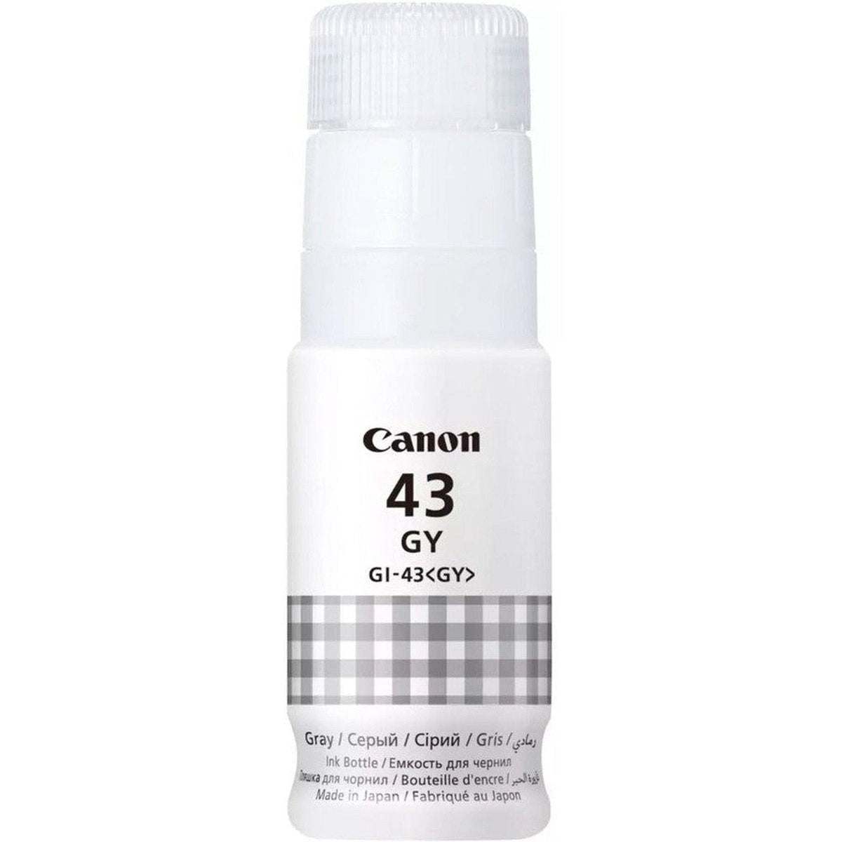 Canon Gi-43 Ink Bottle – 3.8K Pages/ Grey Color/ Ink Bottle Canon