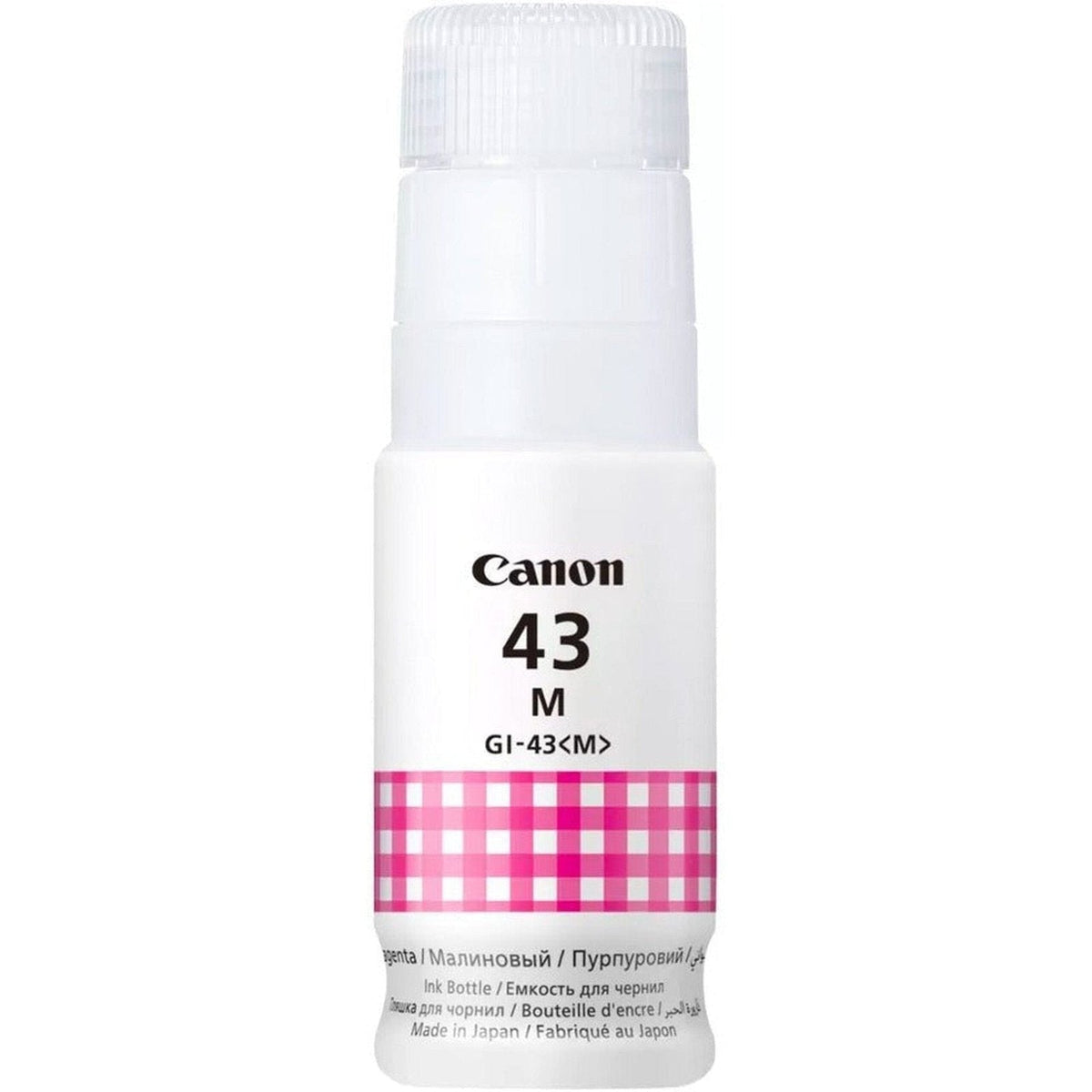 Canon Gi-43 Ink Bottle – 3.8K Pages/ Magenta Color/ Ink Bottle Canon