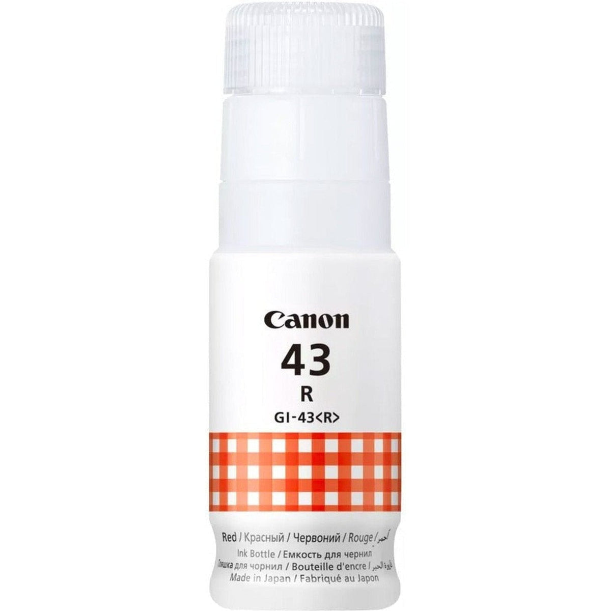 Canon Gi-43 Ink Bottle – 3.8K Pages/ Red Color/ Ink Bottle Canon