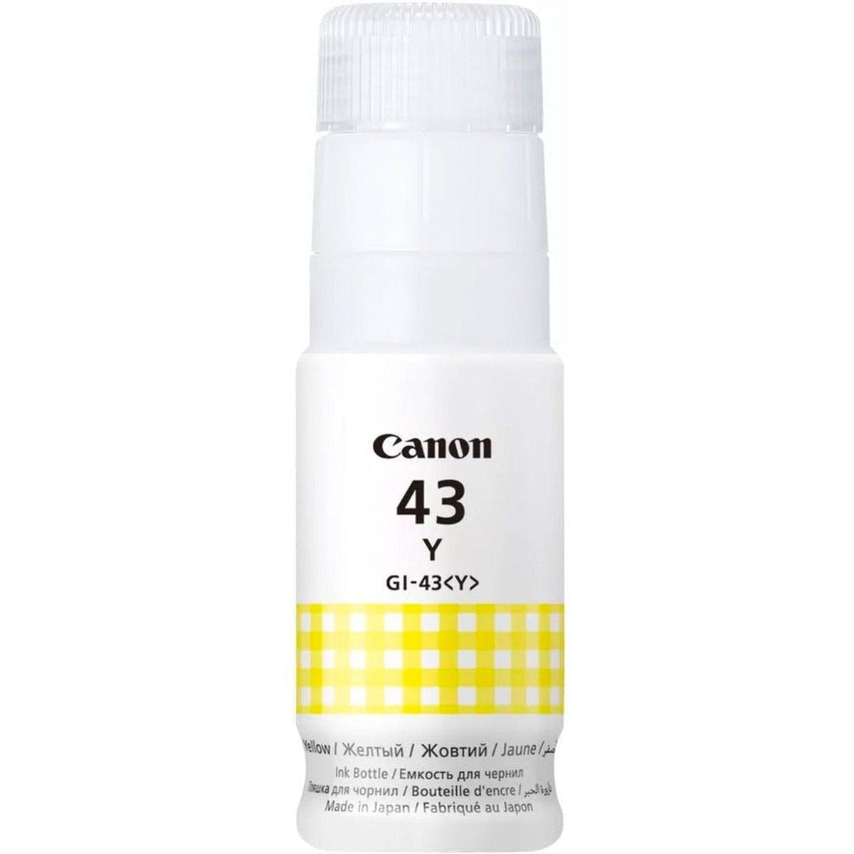 Canon Gi-43 Ink Bottle – 3.8K Pages/ Yellow Color/ Ink Bottle Canon