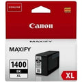 Canon Ink 1400Xlb For Inkjet Printing 900 Page Yield - Black (Single Colour Pack) Canon