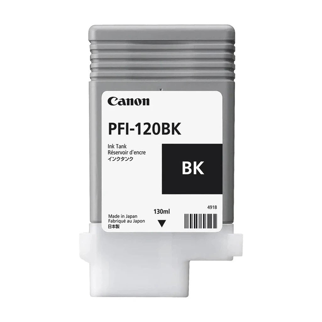 Canon PFI-120BK Ink Cartridge – 300 Pages/ Black Color / 130ml / Ink Cartridge Canon