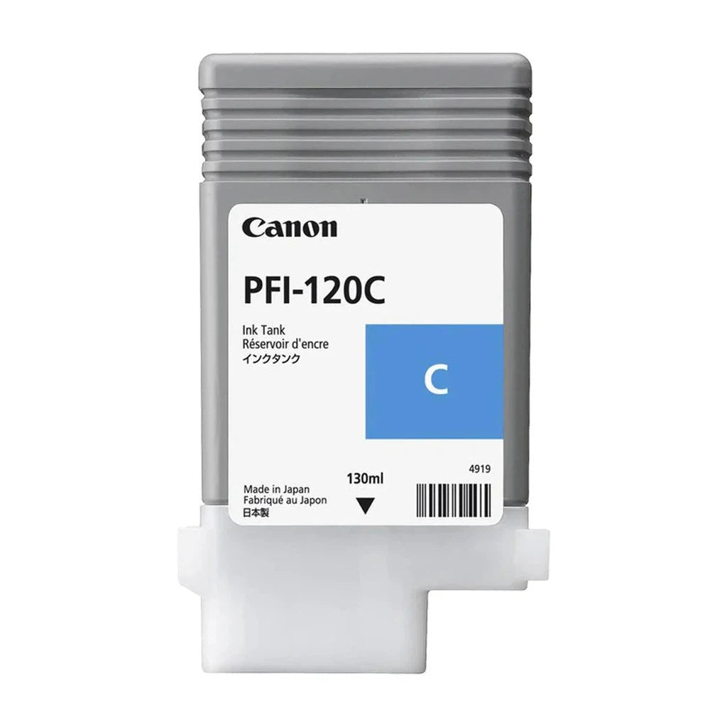 Canon PFI-120C Ink Cartridge – 300 Pages/ Cyan Color / 130ml / Ink Cartridge Canon