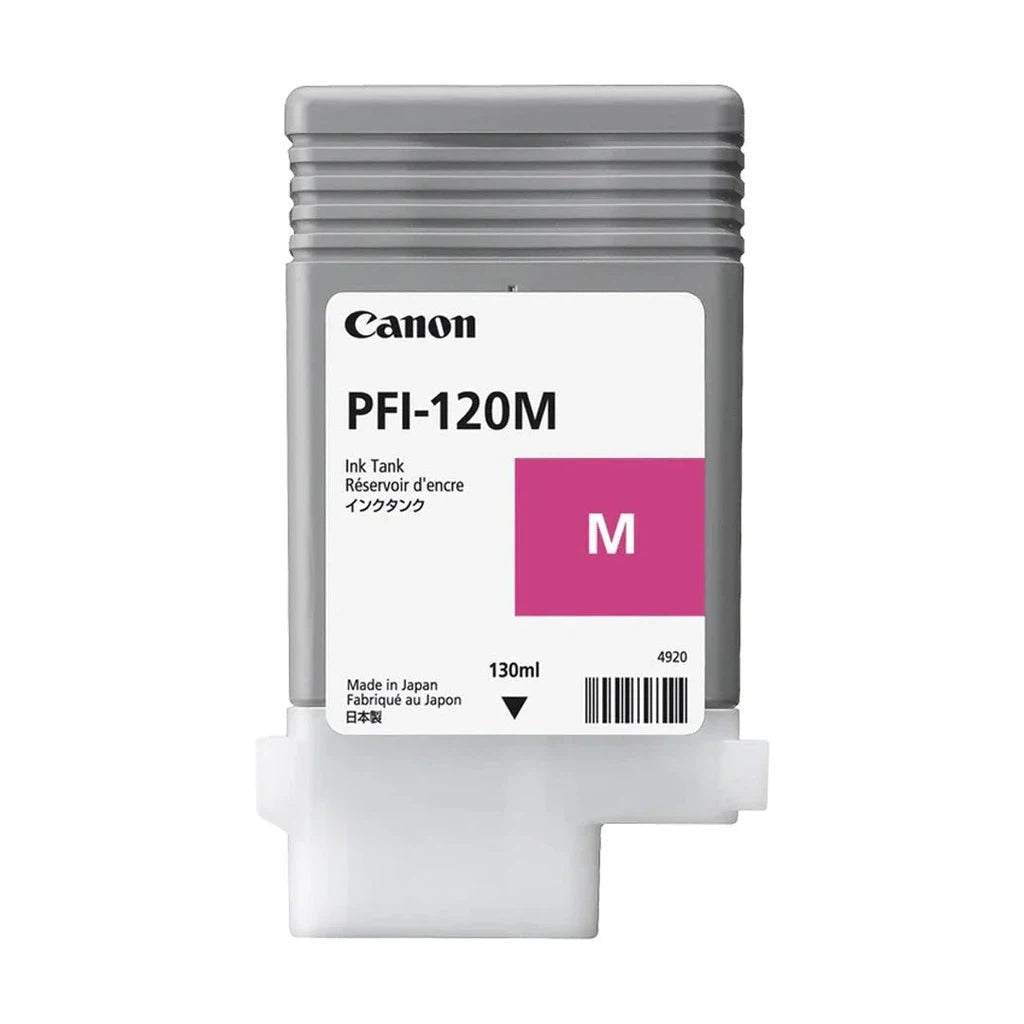 Canon PFI-120M Ink Cartridge – 300 Pages/ Magenta Color / 130ml / Ink Cartridge Canon
