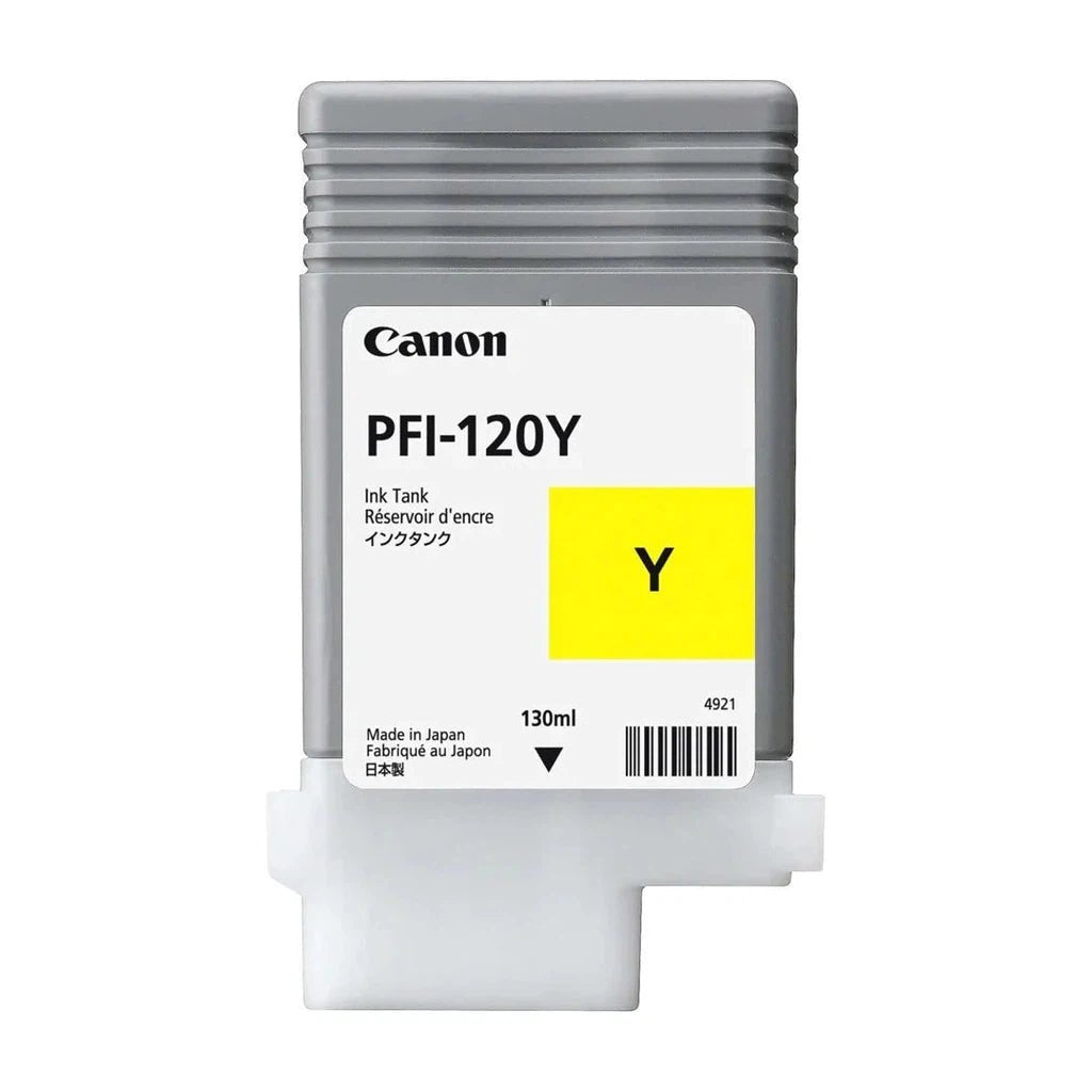 Canon PFI-120Y Ink Cartridge – 300 Pages/ Yellow Color / 130ml / Ink Cartridge Canon