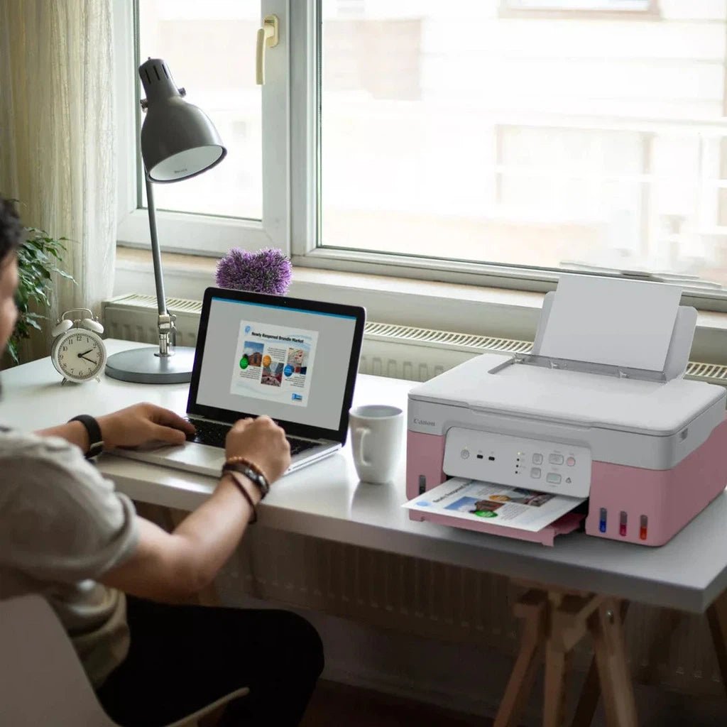 Canon PIXMA G3430 All-in-One Multi-function Printer – Pink Canon