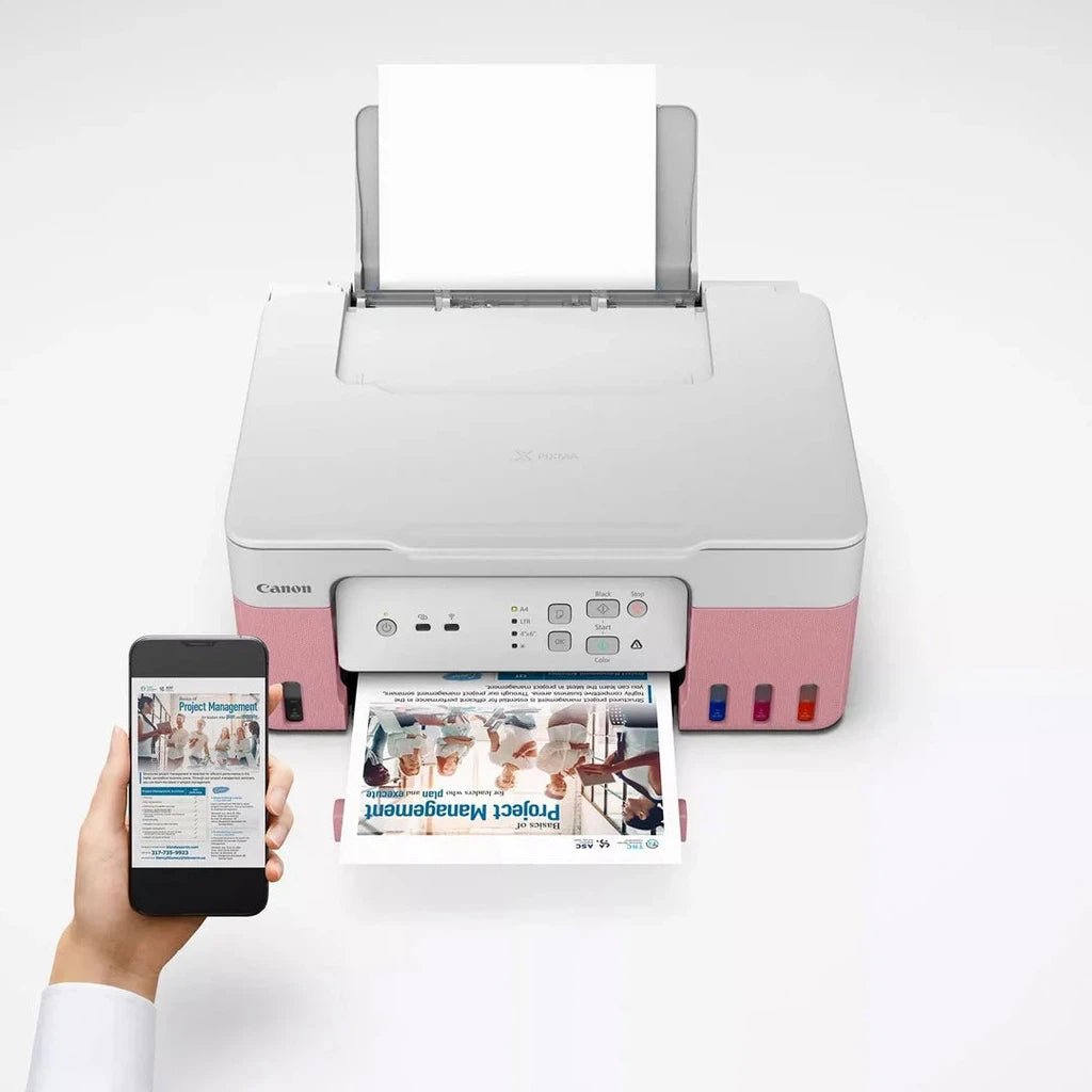 Canon PIXMA G3430 All-in-One Multi-function Printer – Pink Canon