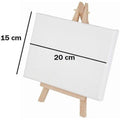 Canvas 15 X 20 Cm Mini Square Stretched Canvas ColorWaves