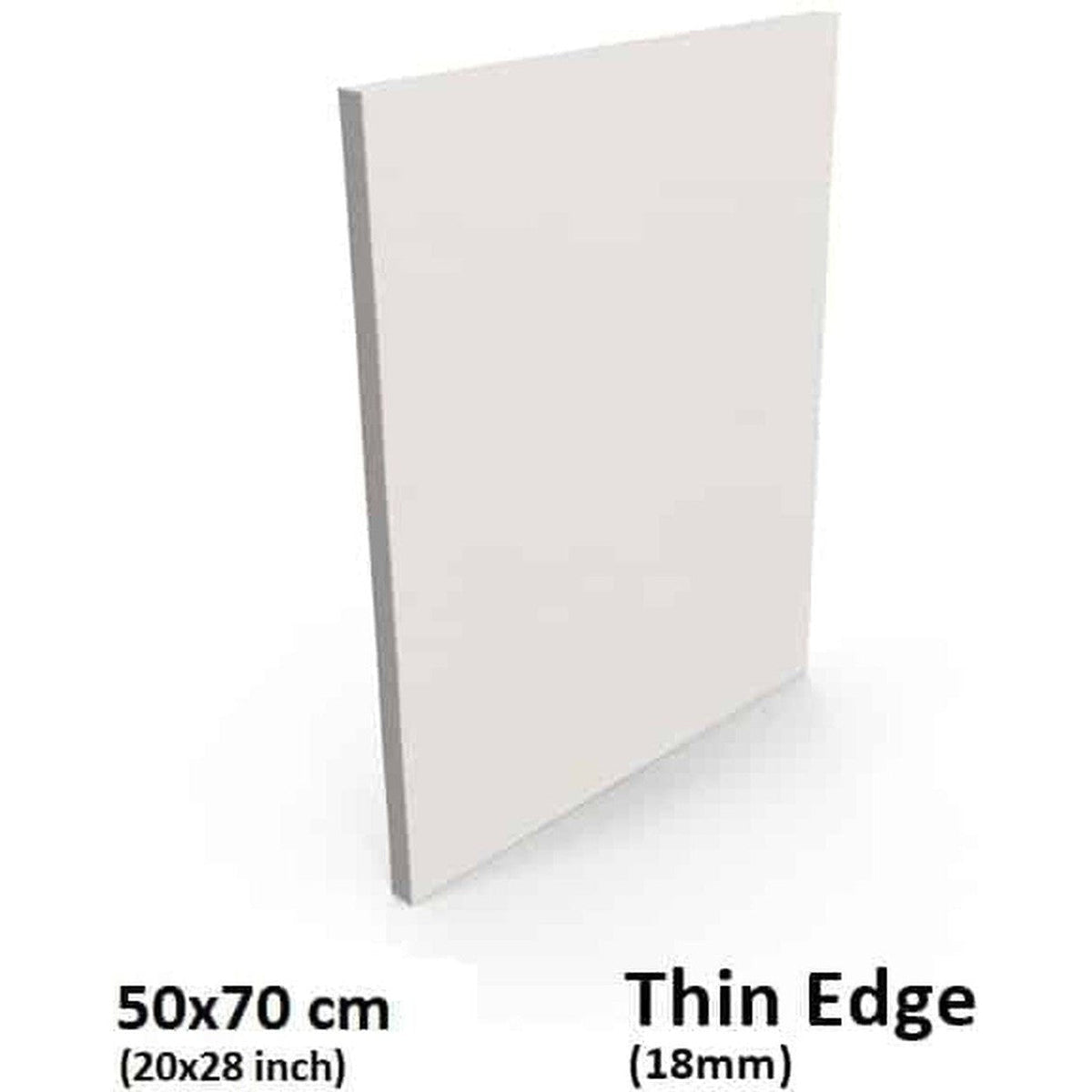 Canvas 50 X 70 Cm Stretched Canvas ColorWaves