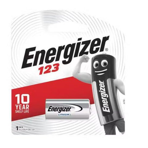 Energizer 123 Lithium Batteries ColorWaves