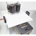 Carl Heavy Duty Punch Machine, 2 Hole Paper Punch 330 Sheet Punch Capacity - Black And Silver ColorWaves