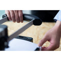 Carl Heavy Duty Punch Machine, 2 Hole Paper Punch 330 Sheet Punch Capacity - Black And Silver ColorWaves